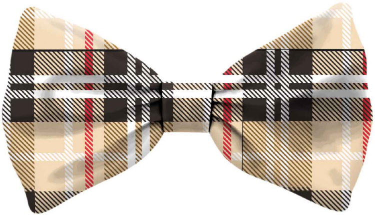 Plenty Gifts Bow Tie Cat S Checked Pattern 44690 8717127446902
