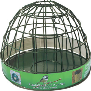 0215999 Boon pindakaaspot houder metaal groen