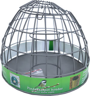 0216699 Boon pindakaaspot houder metaal grijs