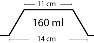 Maak uw keuze: etensbak S 160 ml