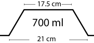 Maak uw keuze: Etensbak 700 ml L
