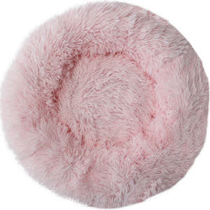Sleepy Zzzzz pluche donut mand roze 50 cm